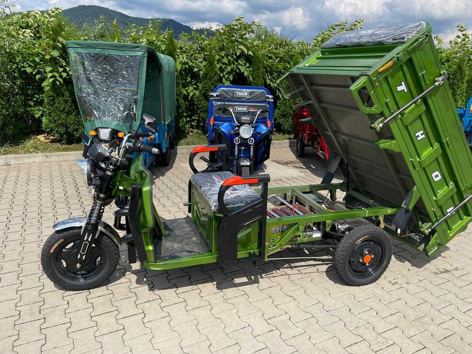 triciclu electric nou thor worker made in ro in rate