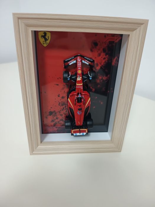 Tablou Schumacher + Leclerc