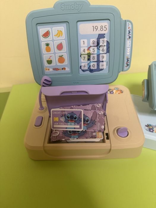 Игрален комплект Smoby - Касов апарат Stitch