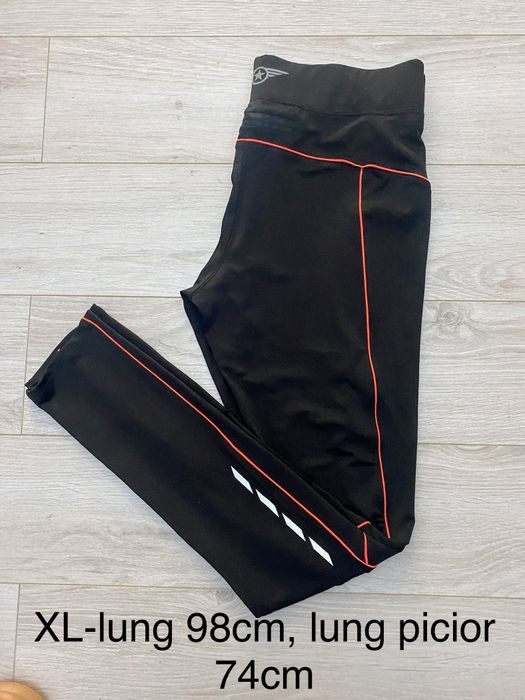 Pantaloni / colanti fitness marimea XL, noi