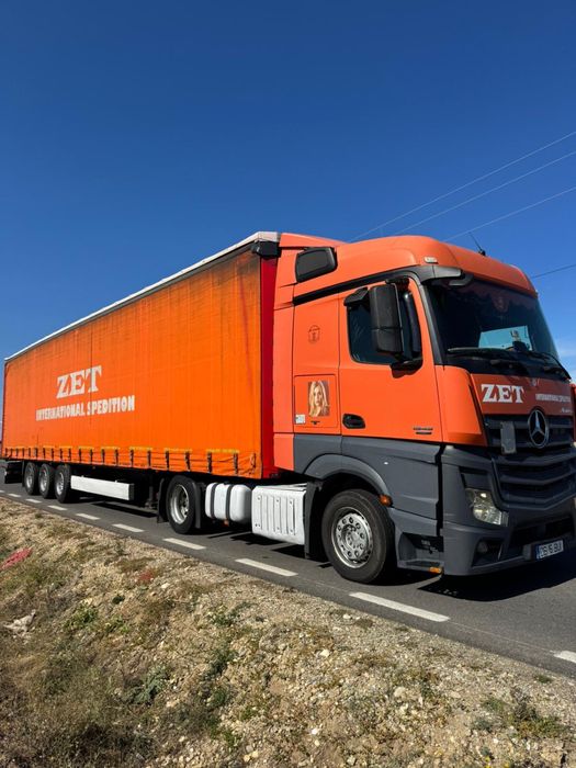 Vand ansamblu Mercedes mp4+semiremorca krone