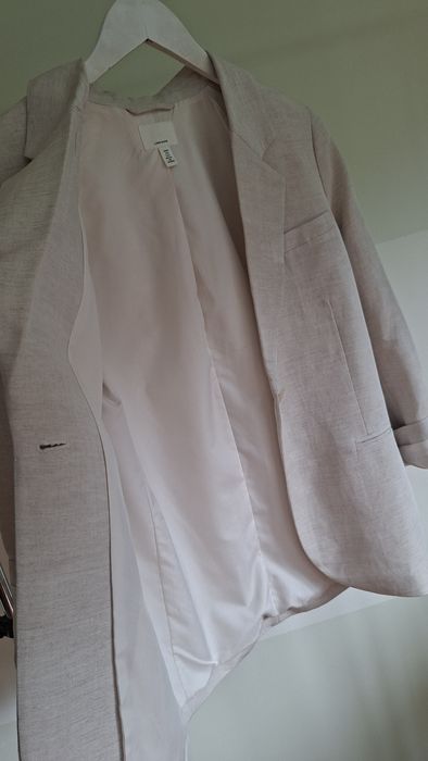 Льняной пиджак от H&M