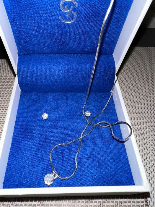 Серебряный набор.