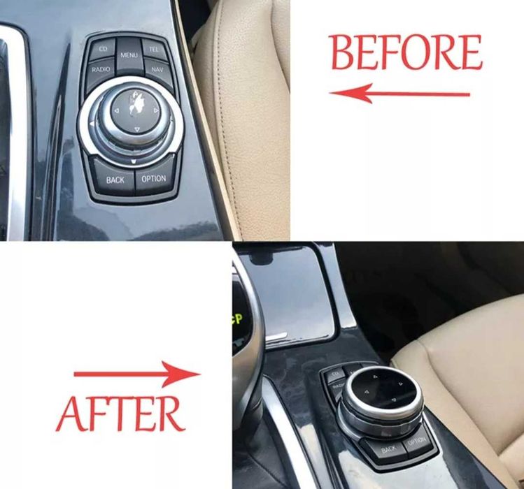 Врътка за джойстика на навигацията БМВ BMW navi нави джойстик контрол