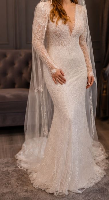Rochie mireasa M deosebita