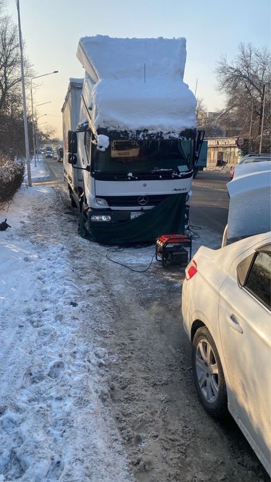 Отогрев дизельных автомобилей