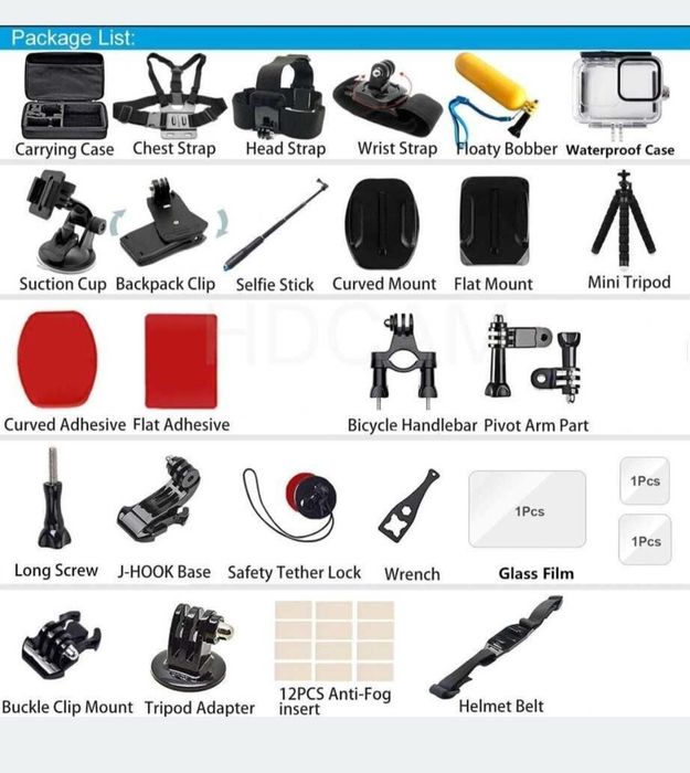 Комплект аксесоари за gji камера