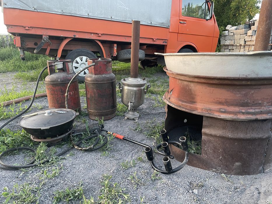 Аренда Казан 150л, 100л, 40, 10л ошақ, газовая горелка, газ болон