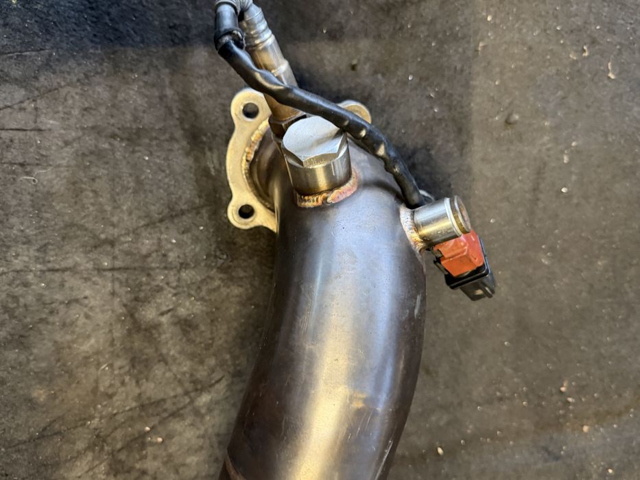 Даунпайп Down pipe dump pipe 3.0 V6 313 Engine A6 / A7 C7 битди Bitdi