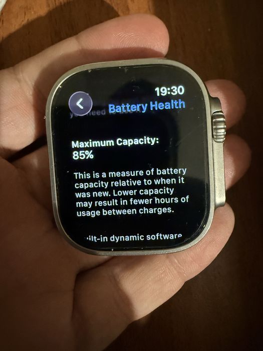 Apple watch Ultra в перфектно състояние и мнооооого каишки