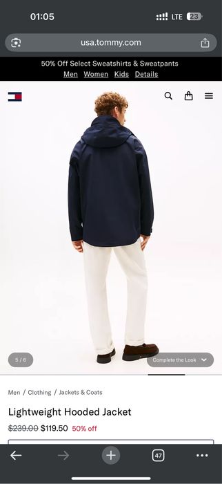 Куртка мужская Tommy Hilfiger оригинал