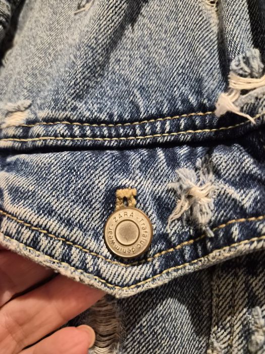 дълго дънкови аке  зара