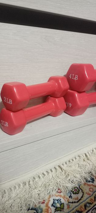 Гантели три вида