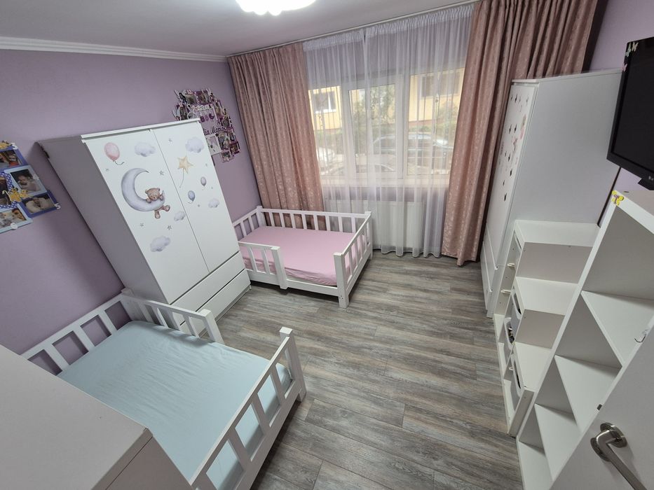 2Paturi copii cu saltea
