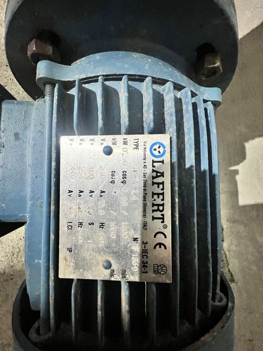 Motor rotisor , cazan tuica ! Lafert , Motovario 220/380
