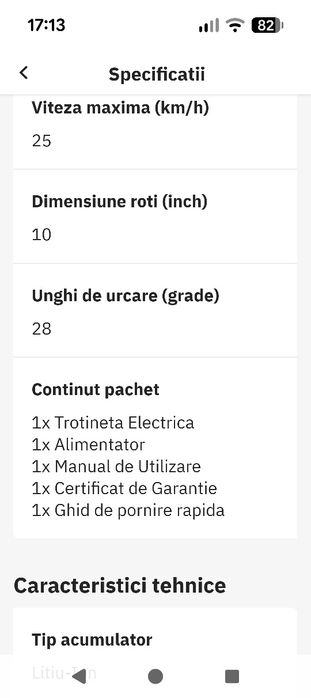 Trotineta electrica Navee St 3Pro