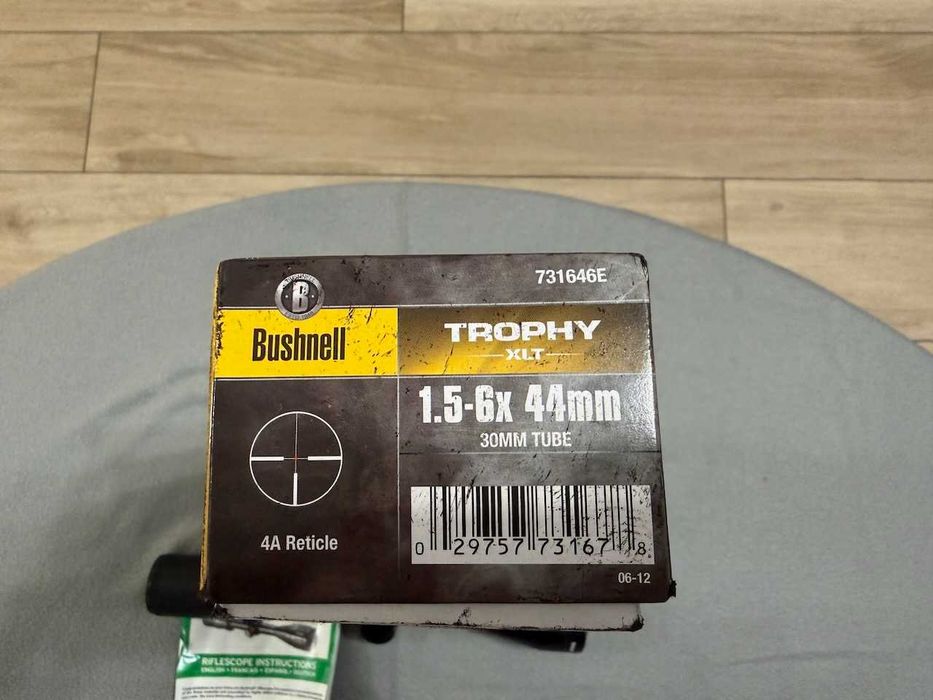 Ловна оптика Bushnell Trophy XLT 1.5-6x44