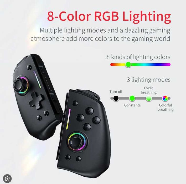 Joy-con/Joy-pad/controller pro Nintendo Switch 1 sau 2 + straps + husa