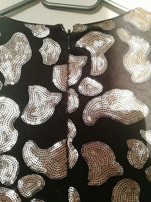 Черна празнична рокля H&M