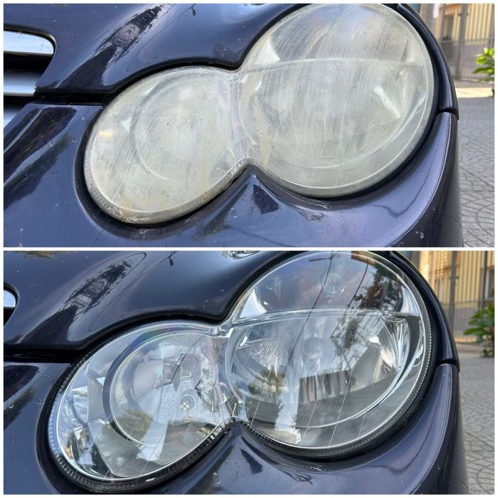 Полиране и пастиране на автомобили, полиране на фарове