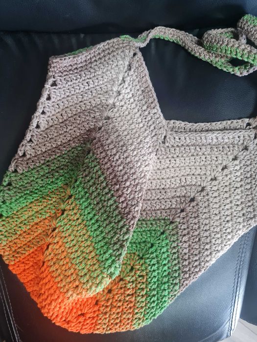 Плетена чанта ръчна изработка