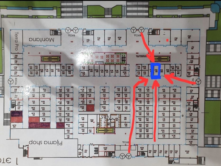 Магазин 281  Бухоро савдо мажмуаси. 1этаж