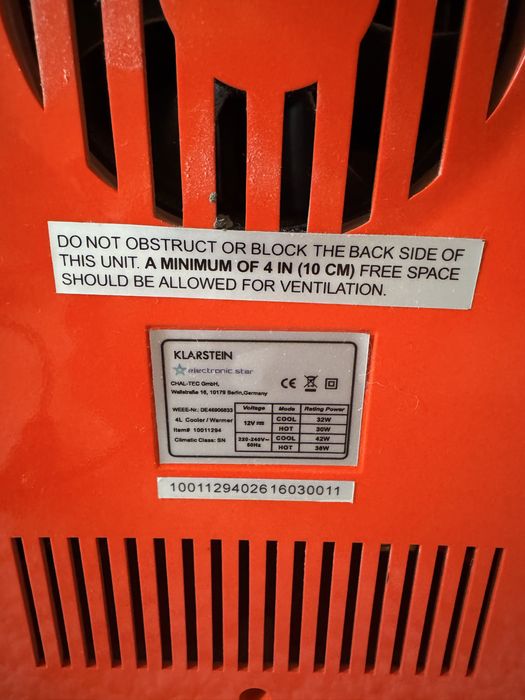 Мини-хладилник  KLARSTEIN