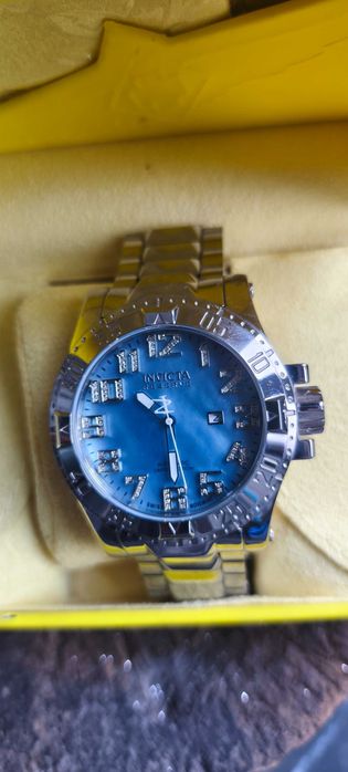 Автоматик Швейцарски часовник Инвикта Invicta диаманти цифри diamonds