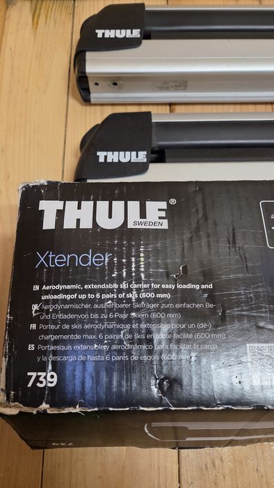 Vand suport ski/schiuri Thule Xtender 739