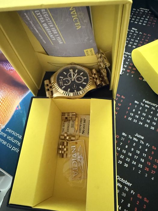 Ceas invincta - model asemanator rolex. Nou nout- purtat 2 saptamani