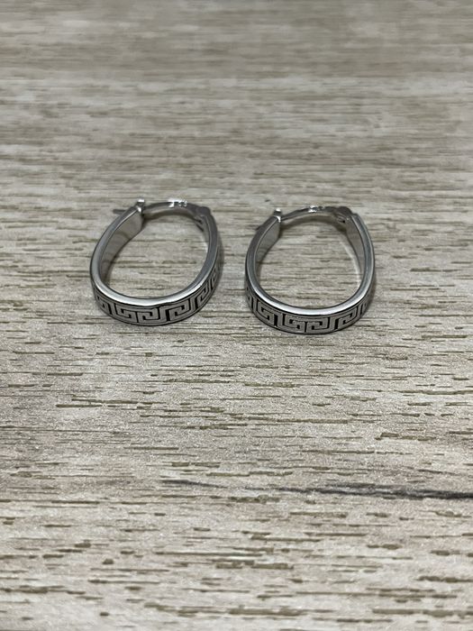 Cercei rotunzi argint 925