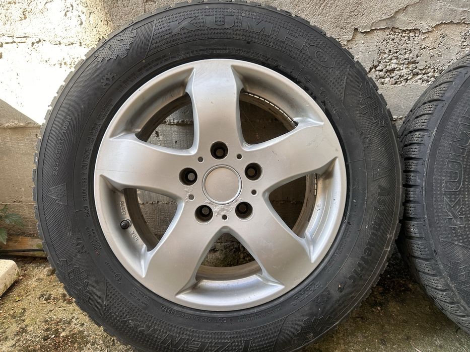 Jante / roti Rial Germany 17”  8J  + anvelope iarna Kumho 235/65 17