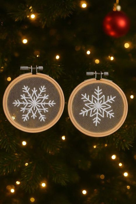 Мини гергефи - Персонализирана Коледна украса