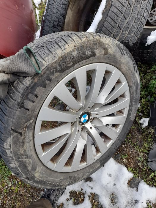 Jante cu cauciucuri iarna 245/50r18 seria 7 bmw f01 f02 ...