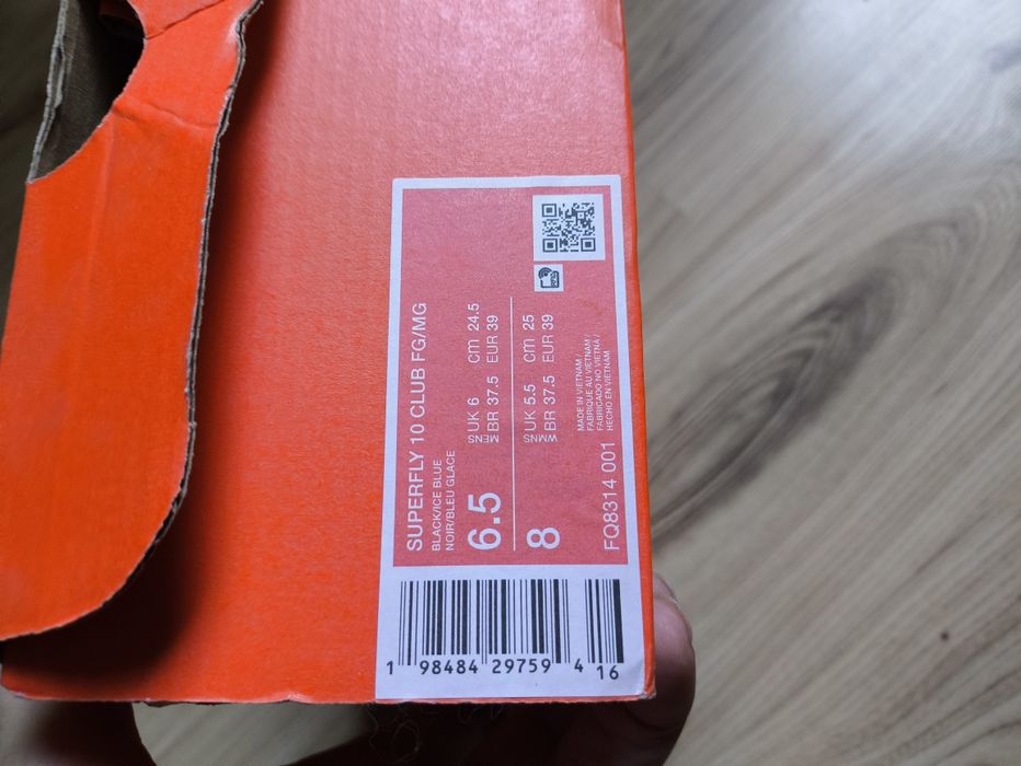 Футболни обувки Nike Mercurial Zoom Superfly 10 Club FG/MG