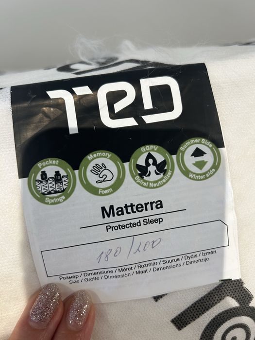 Матрак ТЕД Матера / TED MATTERRA 180x200
