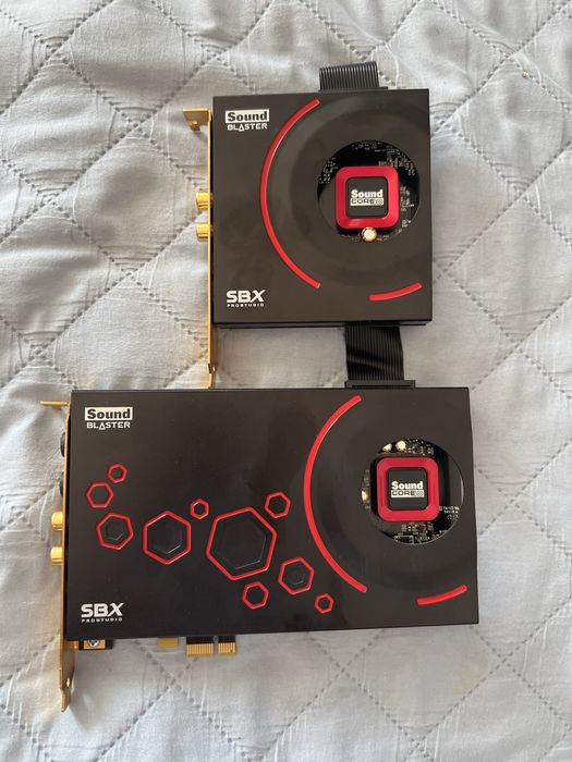 Creative lab sound blaster sbx pci express zxr sound