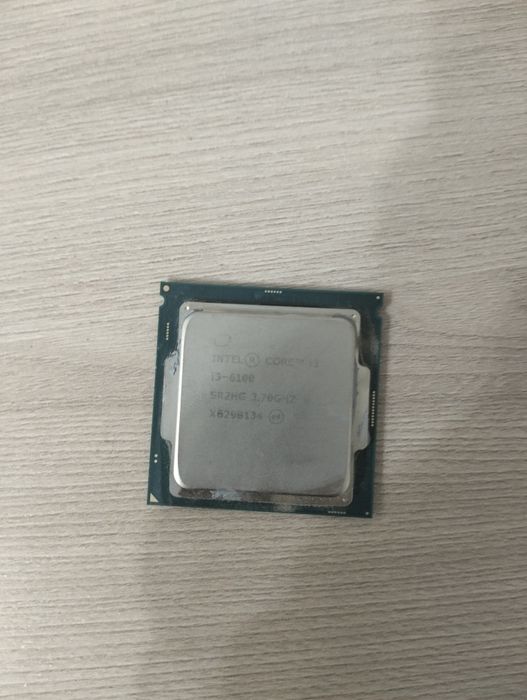 Intel i3-6100f процессор