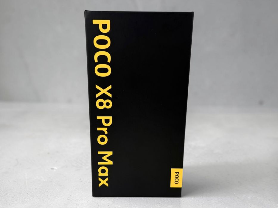 ЧИСТО НОВ! Xiaomi Poco X8 Pro Max 256GB 12GB RAM Orange 2г. Гаранция!