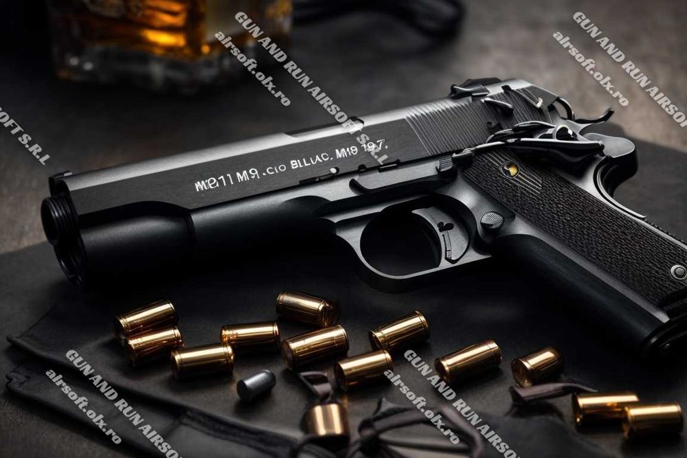 Pistol Airsoft(Arc)FIER FOARTE PUTERNIC!! - Arc Modificat + Garnitura