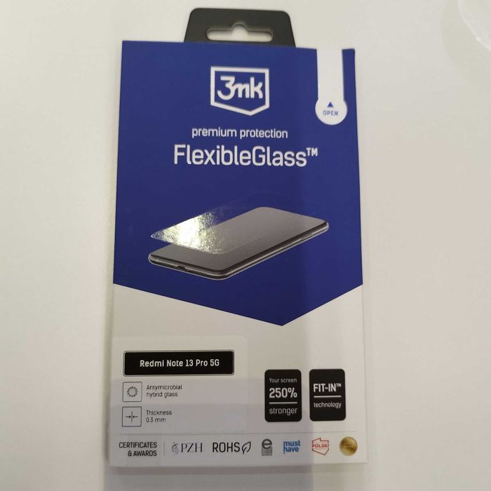 Чисто нов протектор 3mk FlexibleGlass за Xiaomi Redmi Note 13 Pro 5G