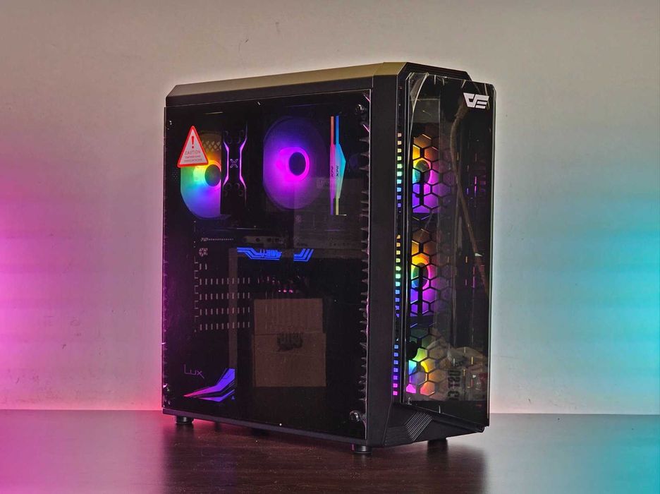 Ryzen 5-7500F/RTX 5060Ti/RAM 32GB/SSD 1TB/Чисто Нов-Гаранция!