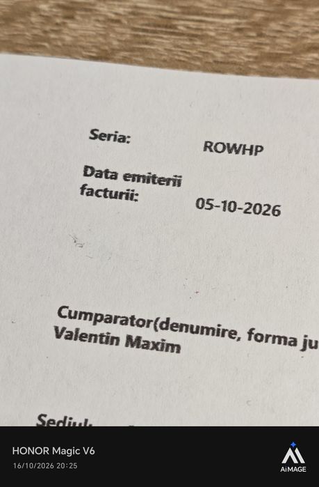 Samsung Galaxy Watch 8 Classic -46 mm White / Factura și Garanție