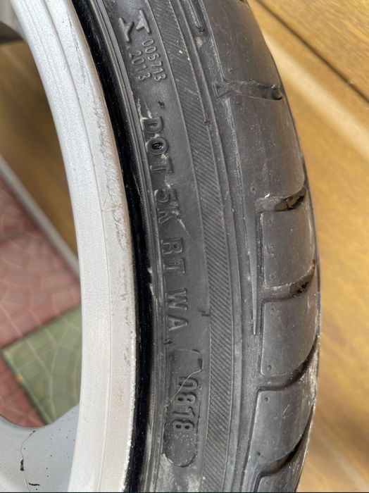 Jante OZ 19" inch Vw golf,passat 5*112
   Cauciucurile vara sunt intr-o stare foarte buna, acestea sunt fabricate in august 2018