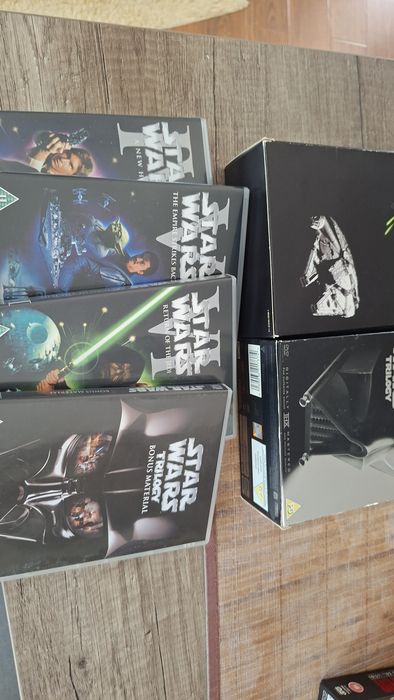 Colectie Star wars  Trilogy  4 x DVD  original