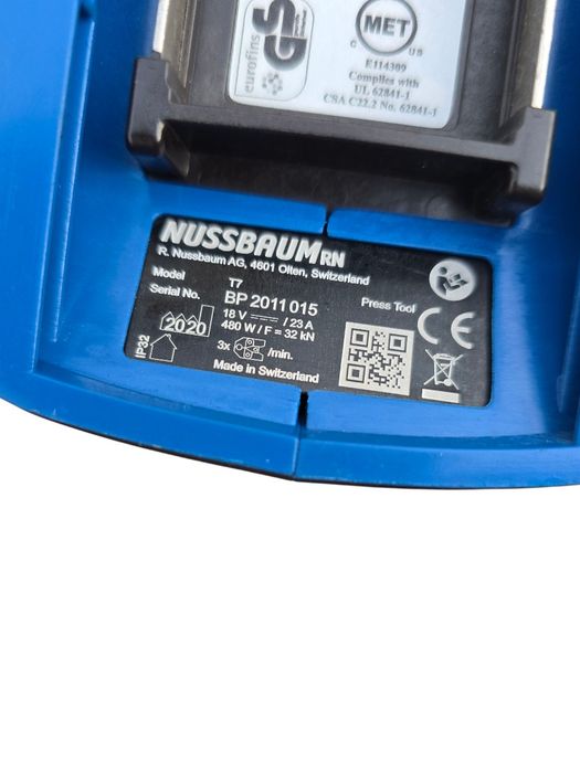 Presa sertizat Nussbaum