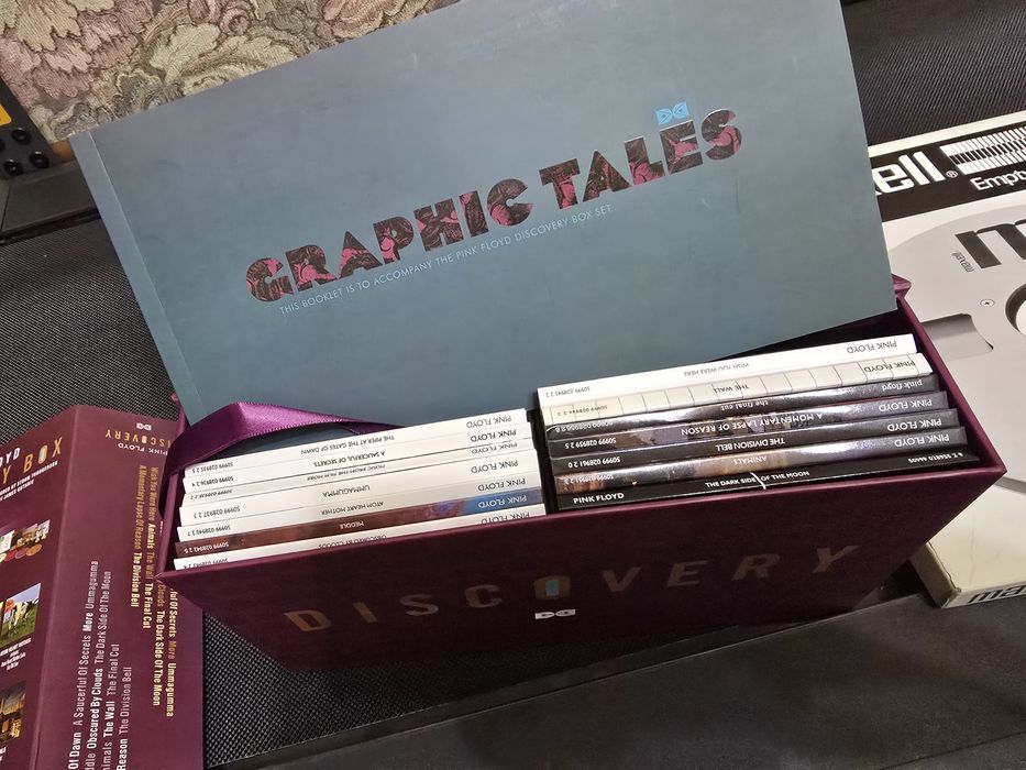 Предлагается комплект CD дисков " Pink Floyd" DISCOVERI BOX.