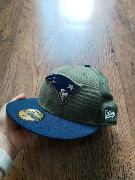 new era new england patriots - страхотна шапка КАТО НОВА 56.8см. 100% оригинал