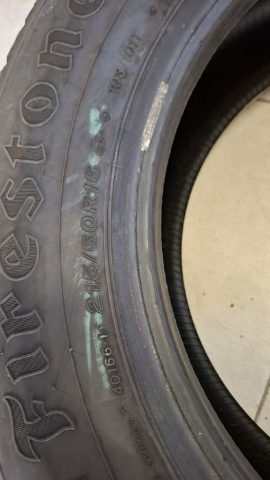 Единична зимна бусова гума  Firestone 215 60 16C