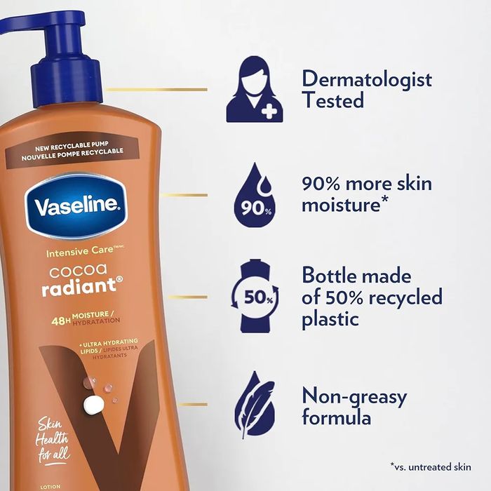 Vaseline Intensive Care Body Lotion Cocoa Radiant 
Лосьон для тела
